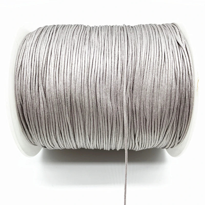 Hilo Tripolino (Chino) 0.8mm Gris Claro - 90 Metros