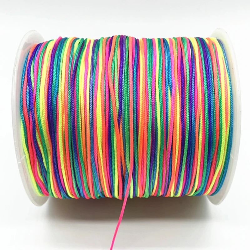 Hilo Tripolino (Chino) 0.8mm Multicolor - 90 Metros