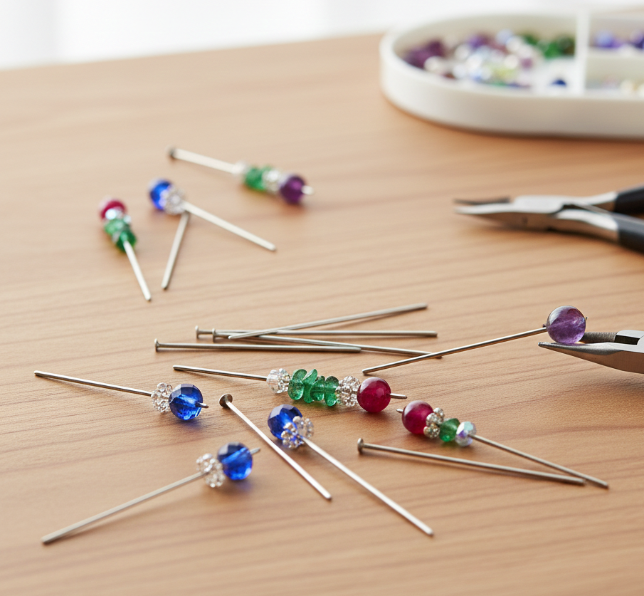 Vastagos Acero Natural Con Tope 3cm