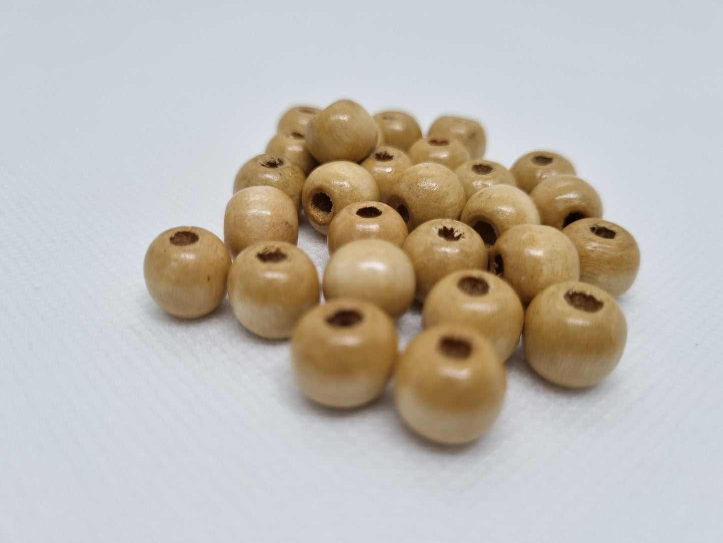 Cuentas de Madera 6mm 500 gramos