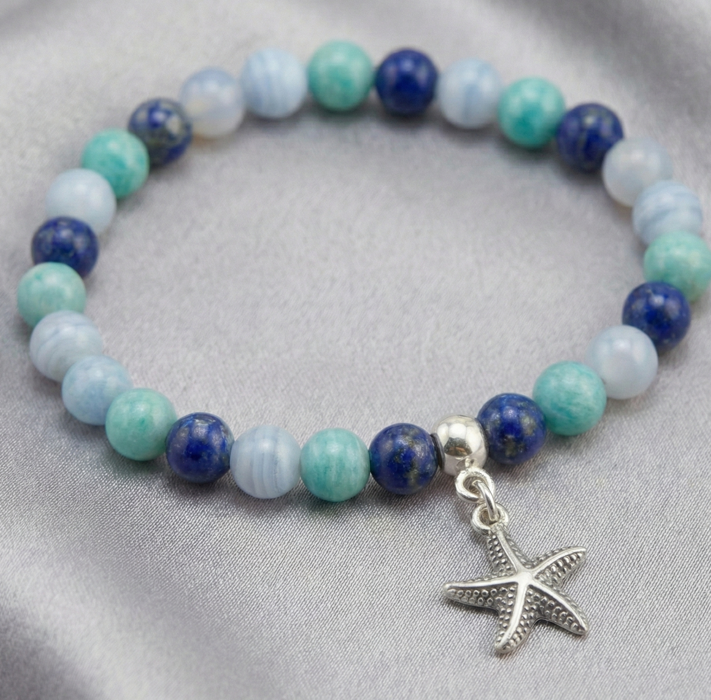 Separador Con Argolla 4mm Plata 925 - 2 Unid.