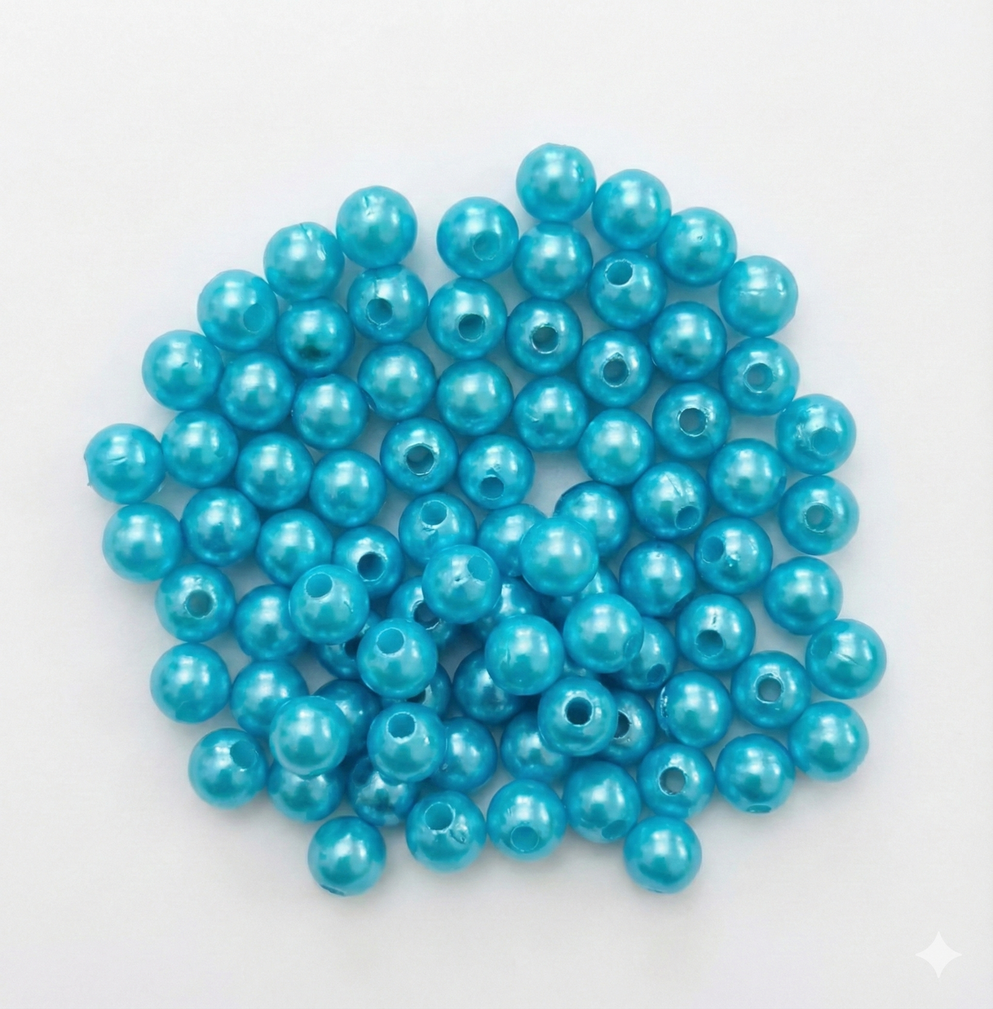 Perlas Plásticas Celeste - 40gr