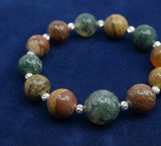 Balin 3mm Diseño Biselado Plata 925 - 2 Unid.