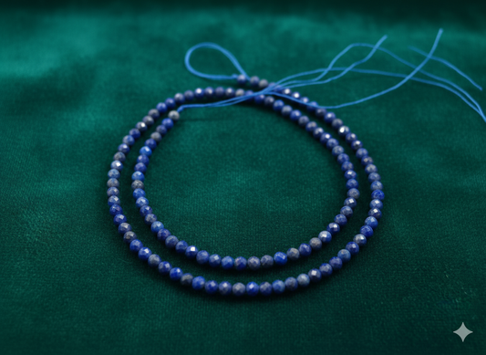 Lapislazuli Micro Facetada 3mm