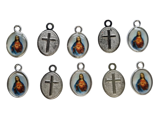 Dije Sagrado Corazon de Jesus - 100 Unid.