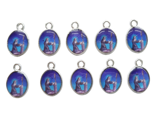 Dije Santa Rita de Casia - 10 Unid.