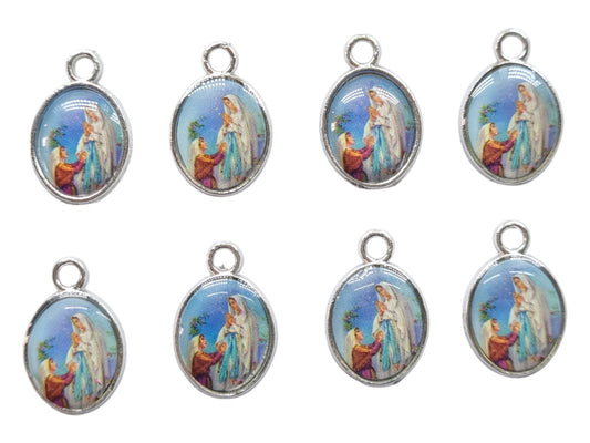 Dije Virgen de Lourdes - 10 Unid.