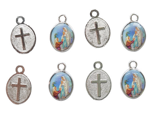 Dije Virgen de Lourdes - 100 Unid.