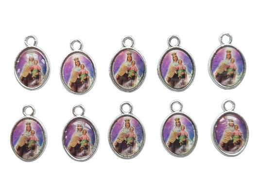 Dije Virgen del Carmen - 10 Unid.