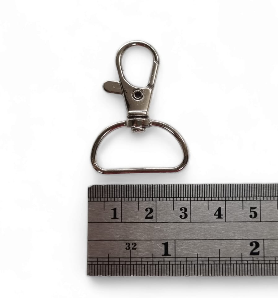 Broche Mosqueton Giratorio 2.5x4cm 50 unid.