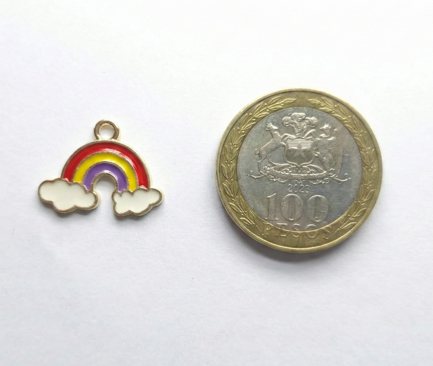 Dije Arcoiris 3 15x19mm