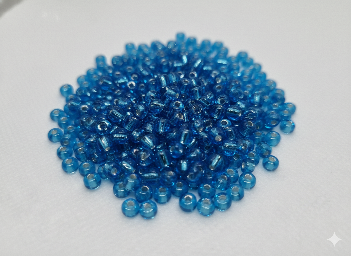 Mostacillon Celeste Traslucido