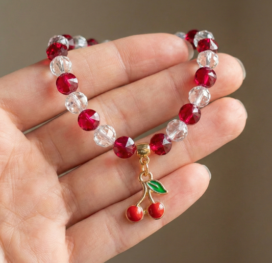 Dije Cereza 2 - 10x14mm