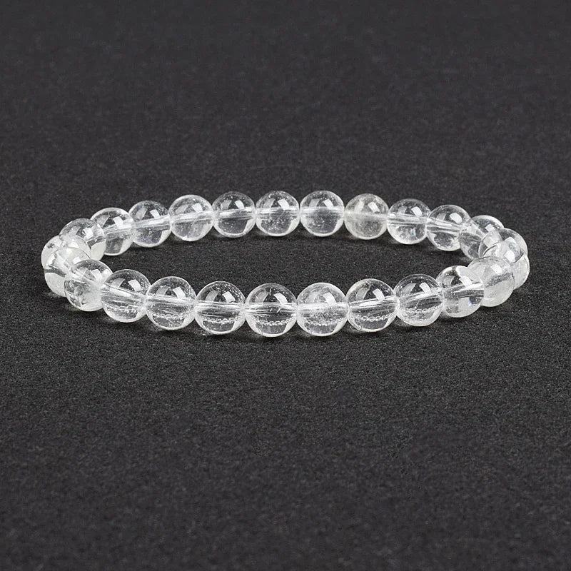 Pulsera Cuarzo Cristal 8mm