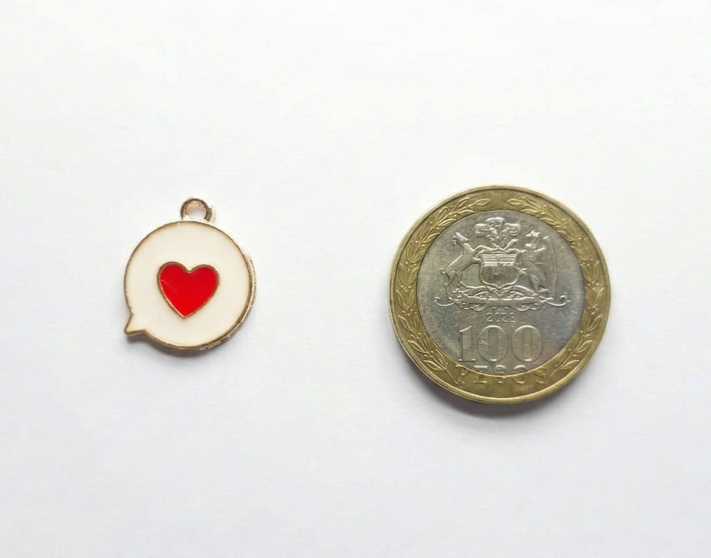 Dije Corazon 15x17mm