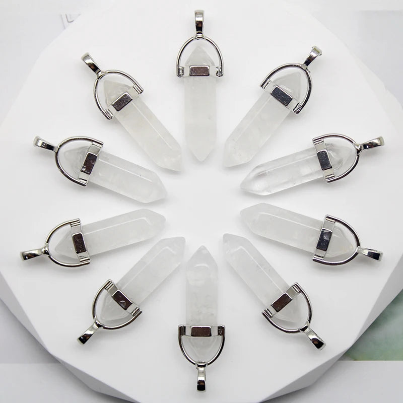 Colgante Punta Cuarzo Cristal