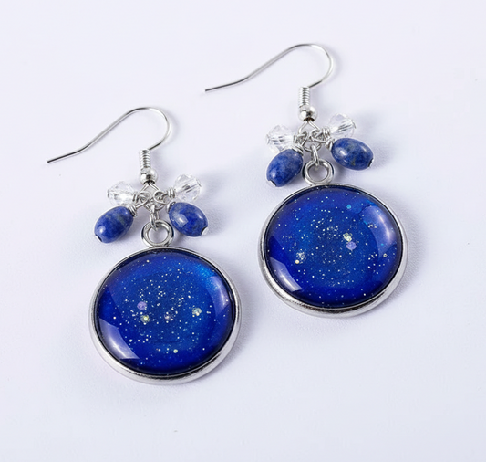 Base Redondo Camafeo Cabujón De Acero 12mm