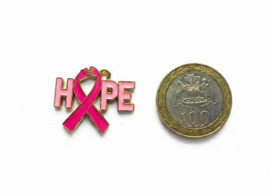 Dije HOPE Lucha Contra el Cancer de Mama 25x22mm