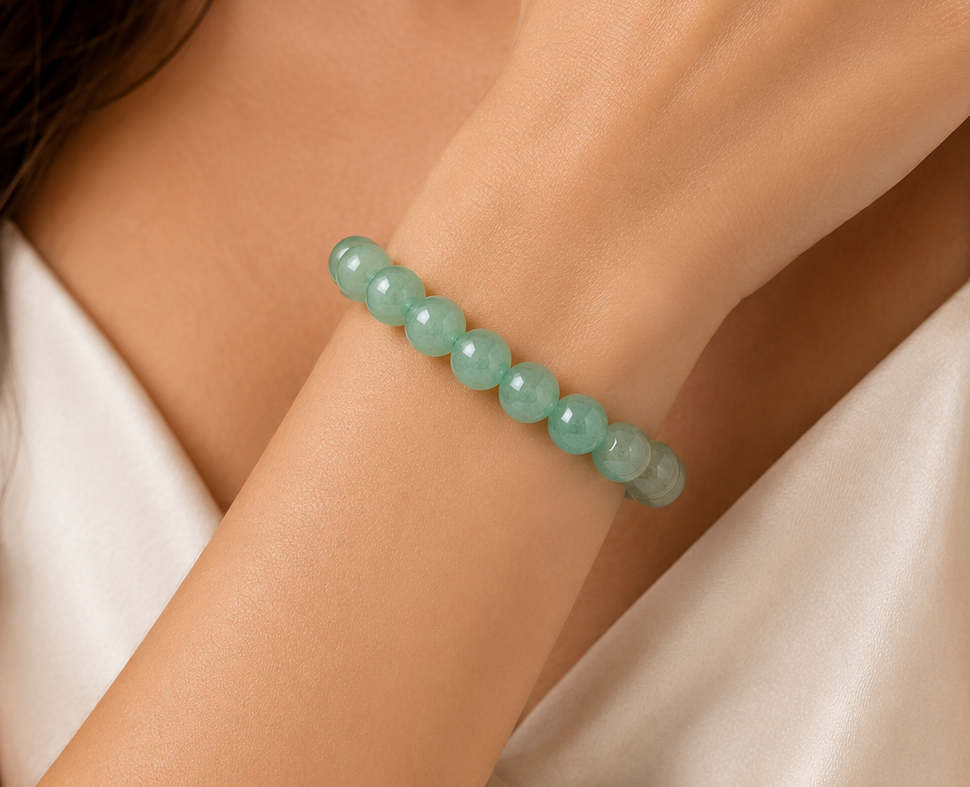 Pulsera Jade Verde 8mm