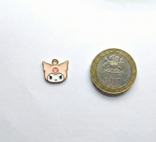 Dije Kuromi Rosa 13x15mm