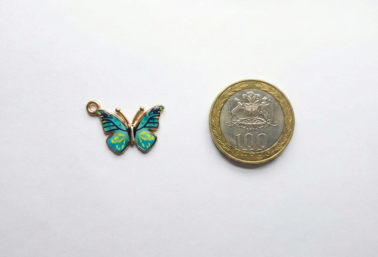Dije Mariposa Grande 15x22mm