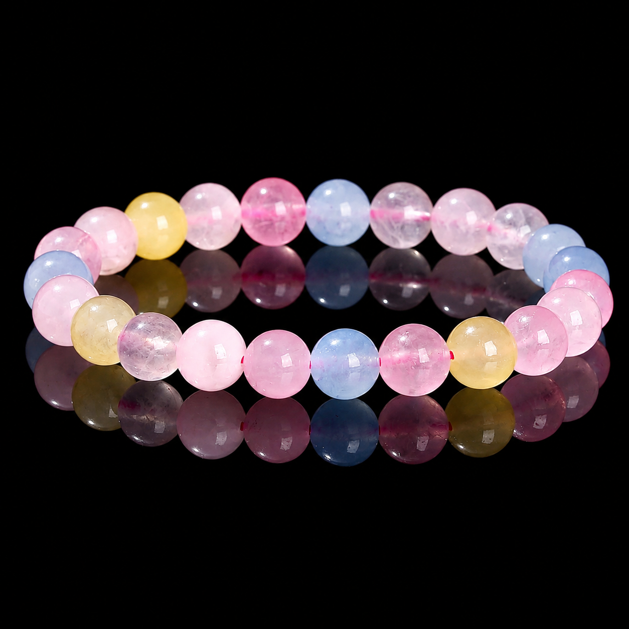 Pulsera Morganita 8mm