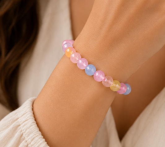 Pulsera Morganita 8mm