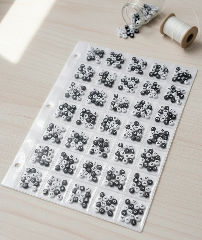 Mostrario de Plastico 20x28.5cm