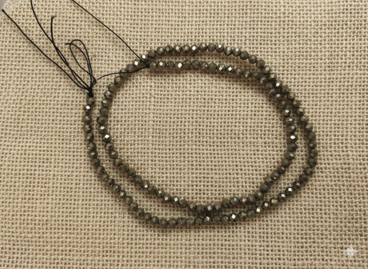 Pirita Micro Facetada 3mm