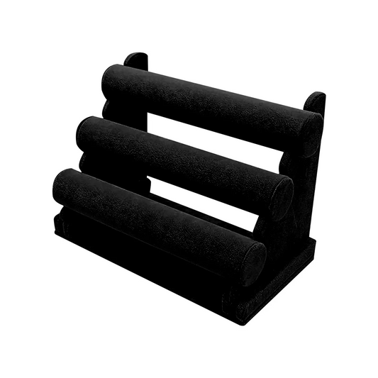 Exhibidor De Pulsera Terciopelo 3 Niveles