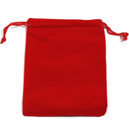 10 Bolsas de Terciopelo 7x9cm