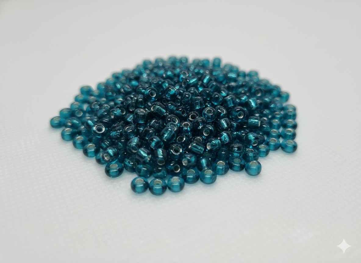 Mostacillon Turquesa Traslucido