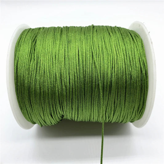 Hilo Tripolino (Chino) 1mm Verde Militar - 90 Metros