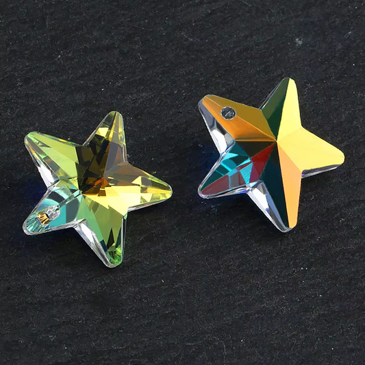 Figuras de Cristal Tornasol 1.4cm - Unidad
