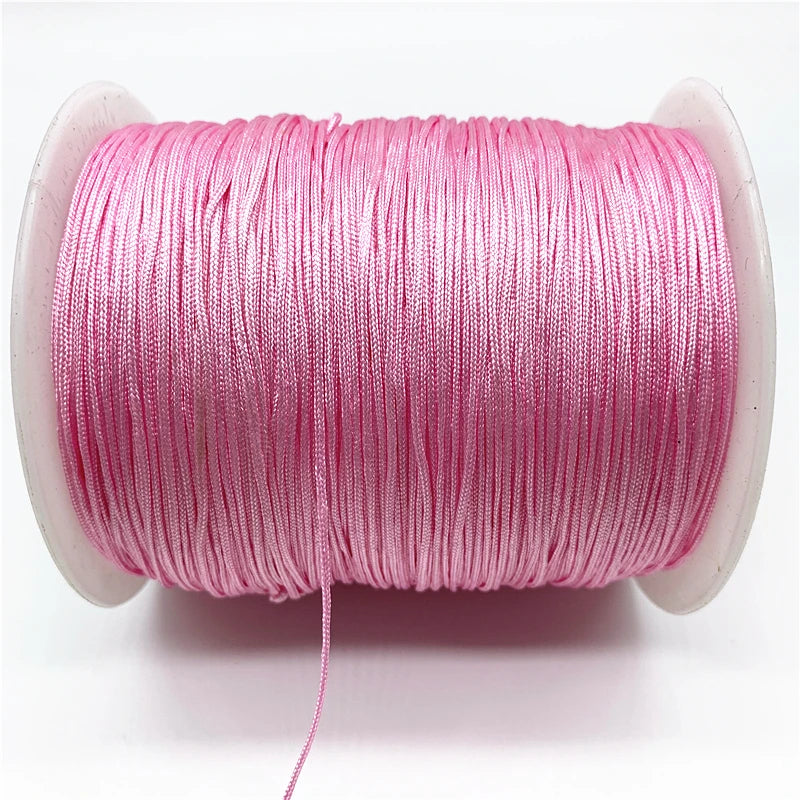 Hilo Tripolino (Chino) 1mm Rosado - 90 Metros