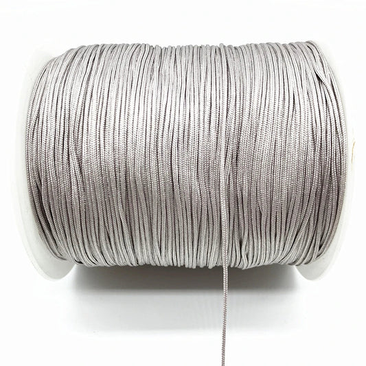 Hilo Tripolino (Chino) 0.8mm Gris Claro - 90 Metros