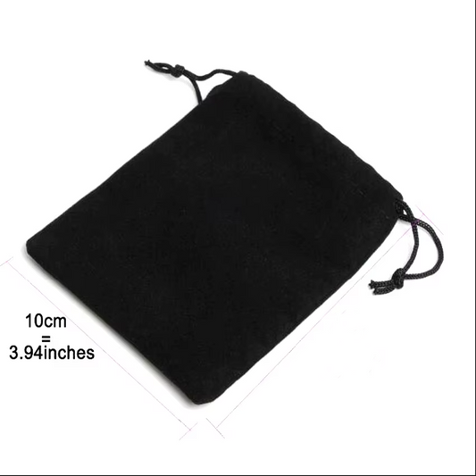 10 Bolsas de Terciopelo 10x14cm