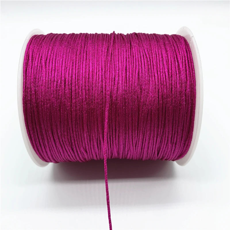 Hilo Tripolino (Chino) 1mm Magenta - 90 Metros