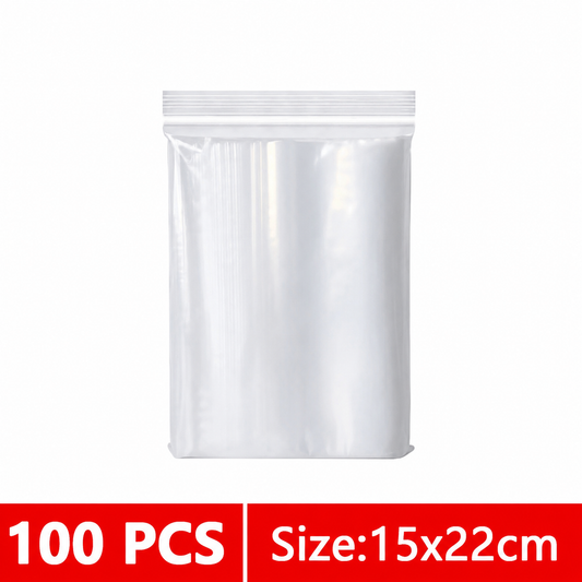 Ziploc 15x22cm - 100 Unid.