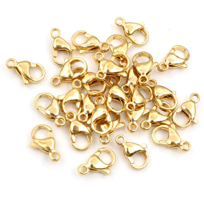 Broche Acero Dorado de 1.2cm