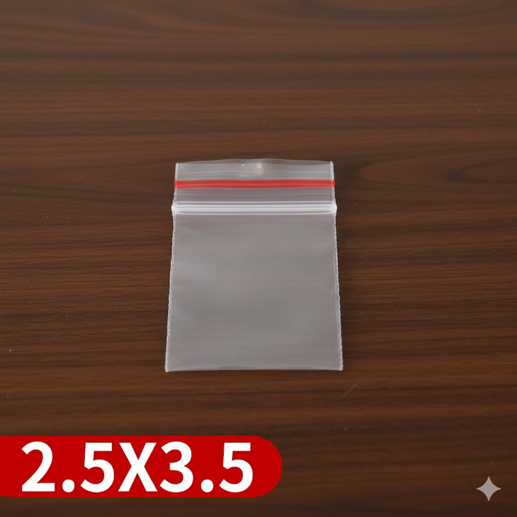 Ziploc 2.5x3.5cm - 500 Unid.