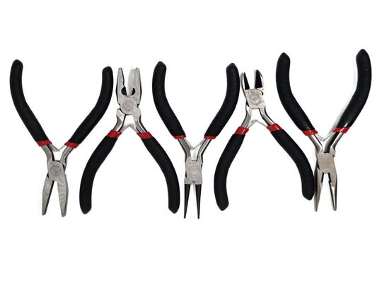 Set 5 Alicates Con Estuche Bisuteria