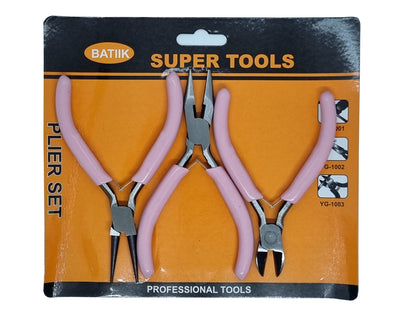 Set 3 Alicates Bisuteria