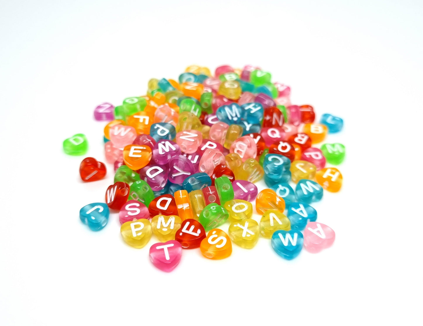 Letras Corazones Multicolor 500g