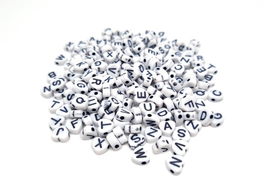 Letras Corazones B/N 500g