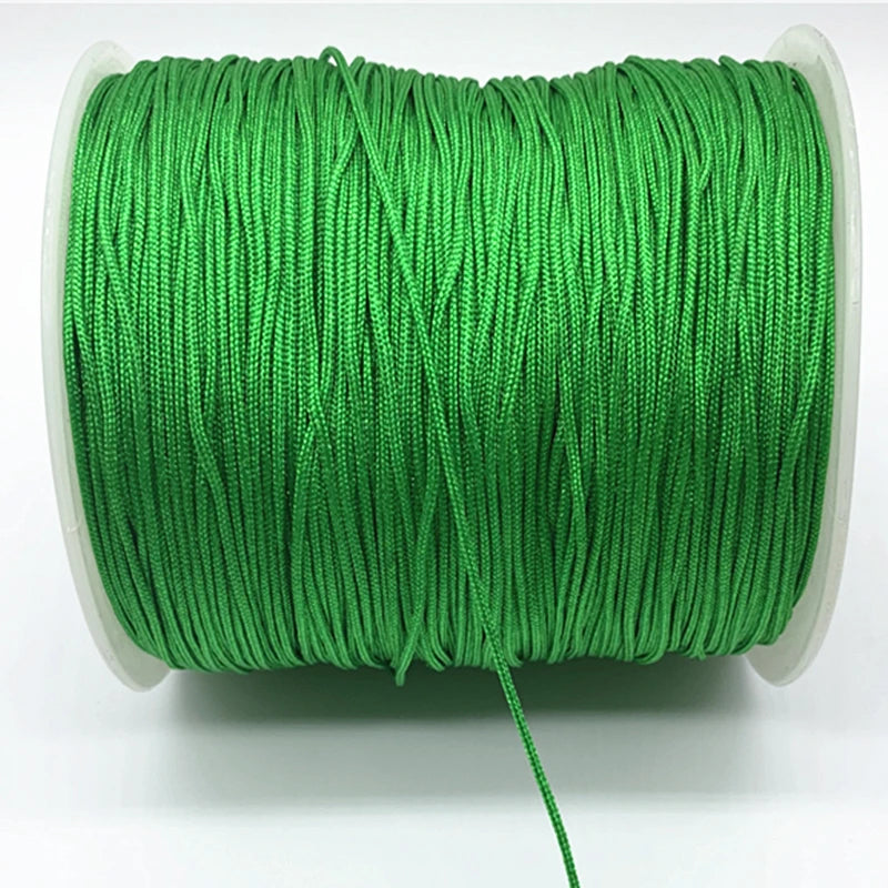 Hilo Tripolino (Chino) 0.8mm Verde - 90 Metros