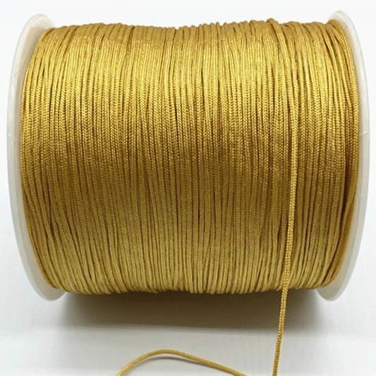 Hilo Tripolino (Chino) 1mm Dorado - 90 Metros