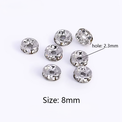 Separadores Con Strass 50 PCS