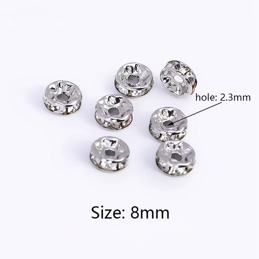 Separadores Con Strass 50 PCS