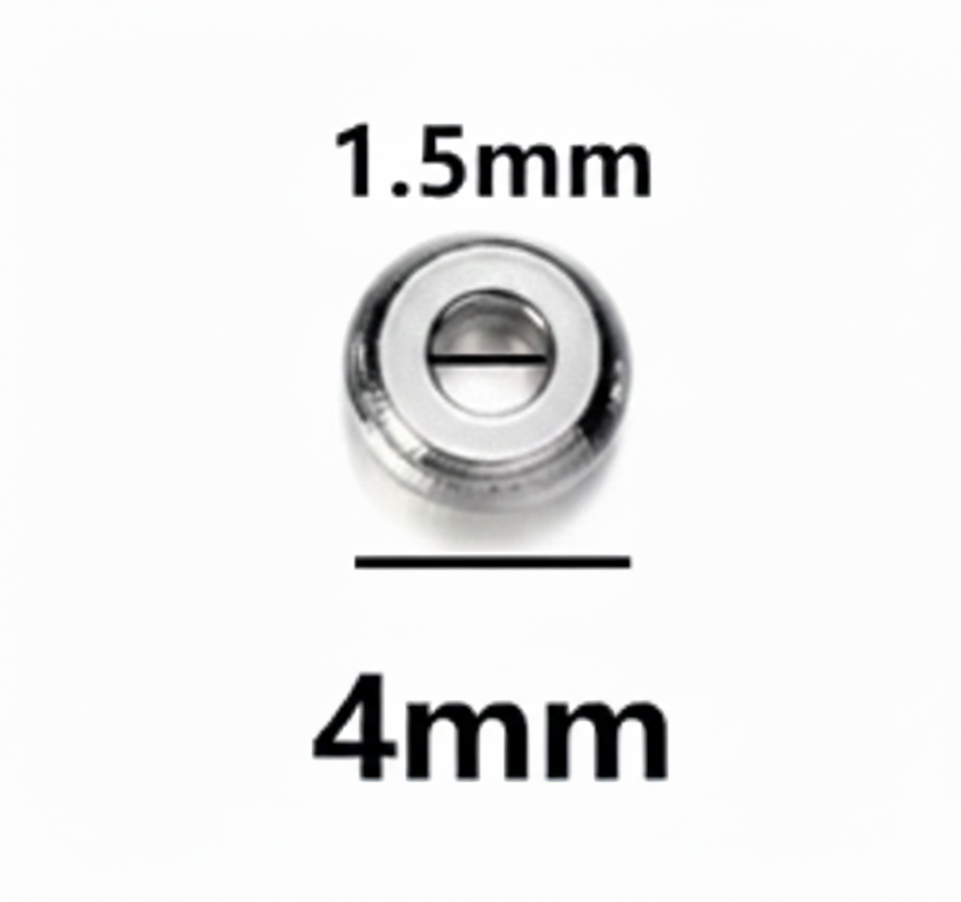 Separador Tipo Dona Acero 4mm